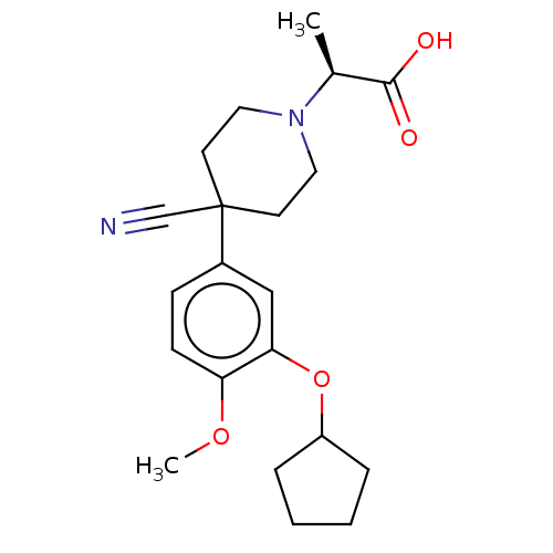 Chemical structure of BindingDB Monomer ID 50223257