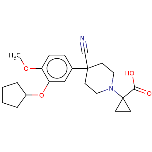 Chemical structure of BindingDB Monomer ID 50223261