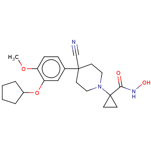Chemical structure of BindingDB Monomer ID 50223275