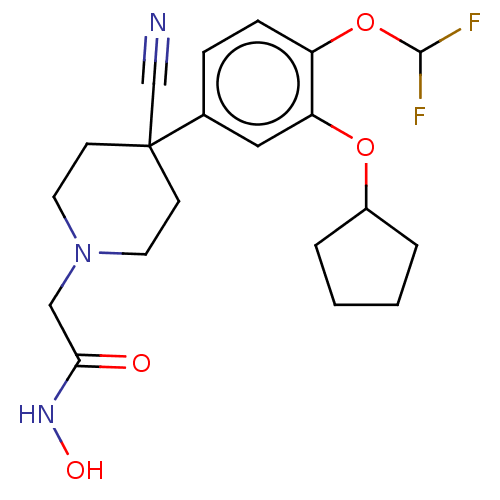 Chemical structure of BindingDB Monomer ID 50223276