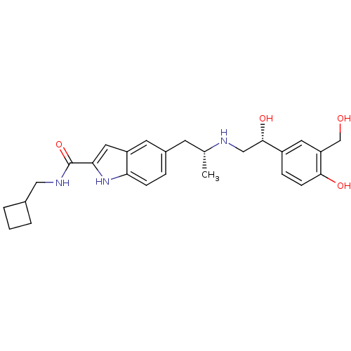 Chemical structure of BindingDB Monomer ID 50223429