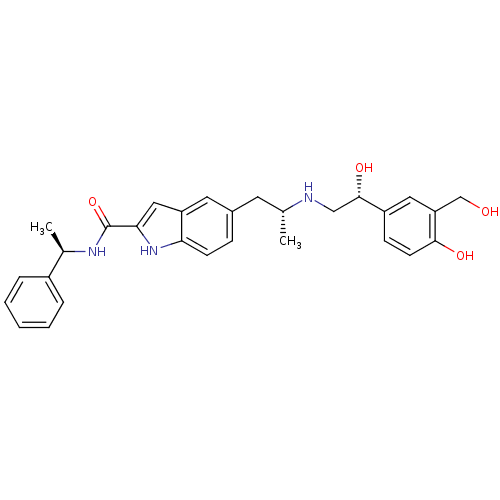 Chemical structure of BindingDB Monomer ID 50223431