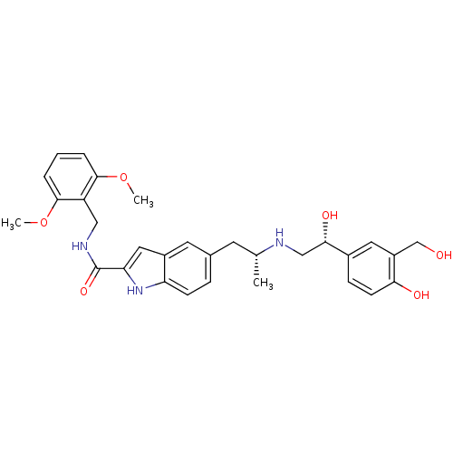Chemical structure of BindingDB Monomer ID 50223434