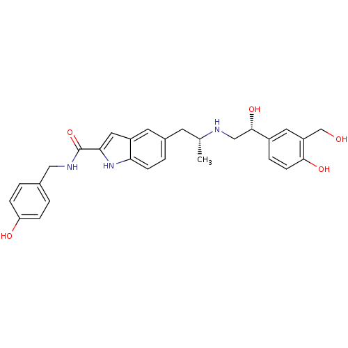 Chemical structure of BindingDB Monomer ID 50223437
