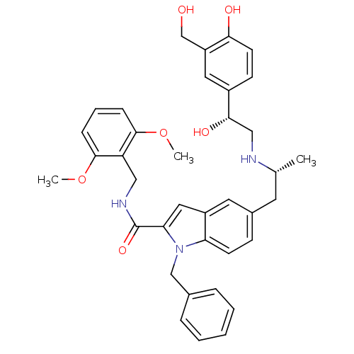 Chemical structure of BindingDB Monomer ID 50223438