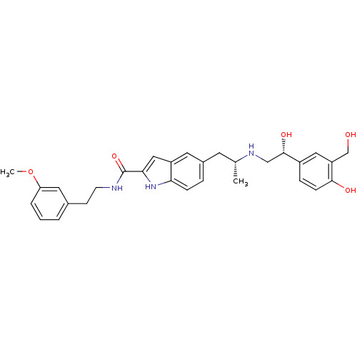 Chemical structure of BindingDB Monomer ID 50223444