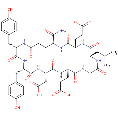 Chemical structure of BindingDB Monomer ID 50223446