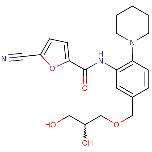 Chemical structure of BindingDB Monomer ID 50223670