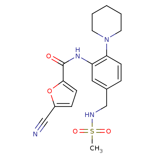 Chemical structure of BindingDB Monomer ID 50223681