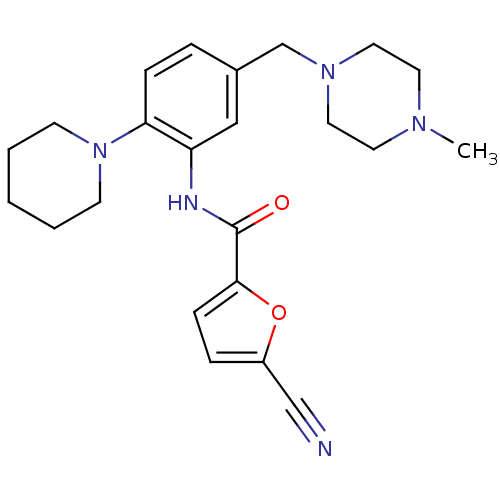 Chemical structure of BindingDB Monomer ID 50223682