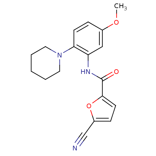 Chemical structure of BindingDB Monomer ID 50223686