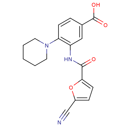 Chemical structure of BindingDB Monomer ID 50223692