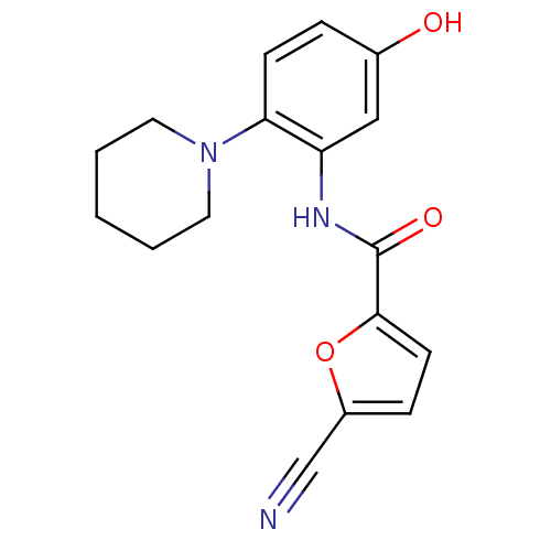Chemical structure of BindingDB Monomer ID 50223698