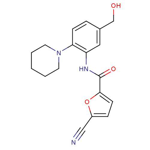 Chemical structure of BindingDB Monomer ID 50223700