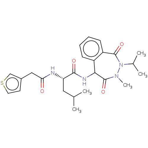 Chemical structure of BindingDB Monomer ID 50223748