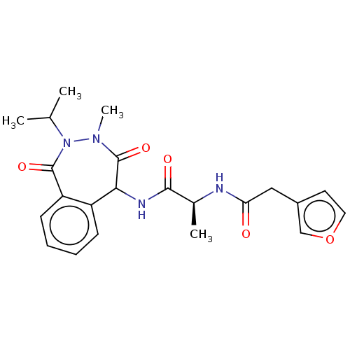 Chemical structure of BindingDB Monomer ID 50223754