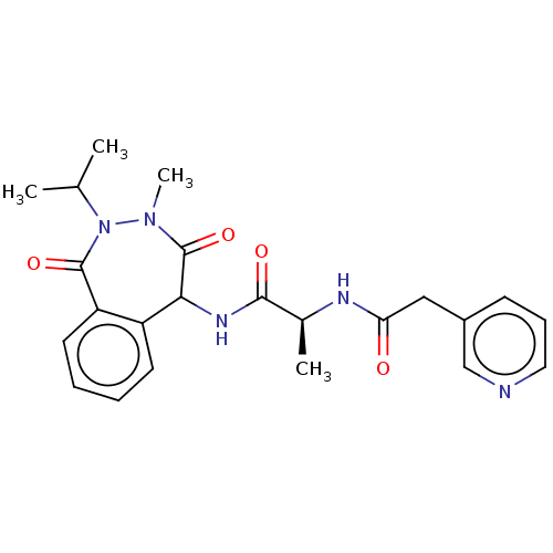 Chemical structure of BindingDB Monomer ID 50223760
