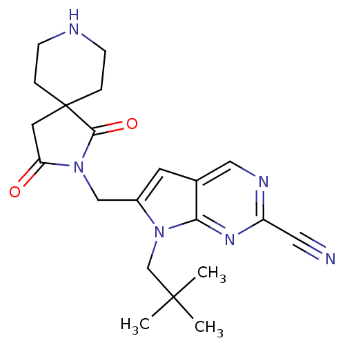 Chemical structure of BindingDB Monomer ID 50223913