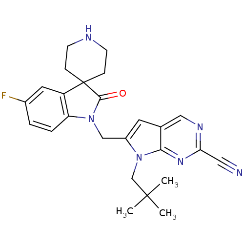 Chemical structure of BindingDB Monomer ID 50223919