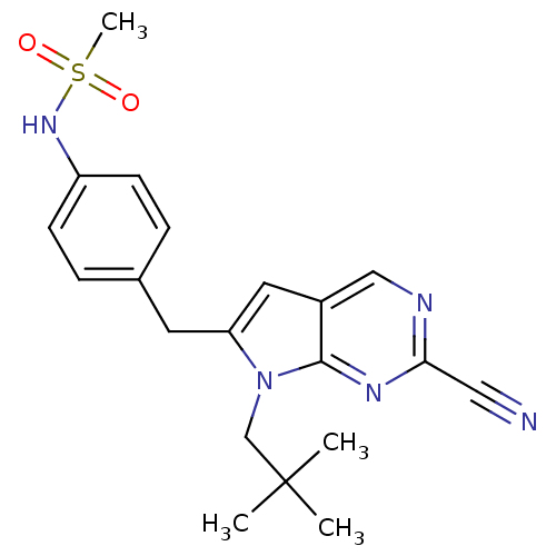 Chemical structure of BindingDB Monomer ID 50223927