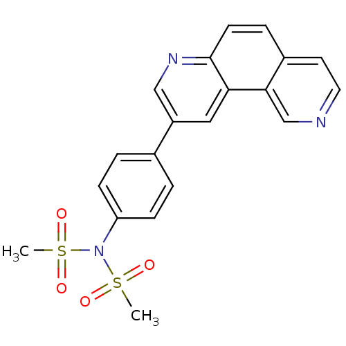 Chemical structure of BindingDB Monomer ID 50224002