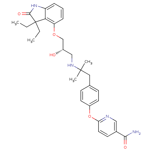 Chemical structure of BindingDB Monomer ID 50224023