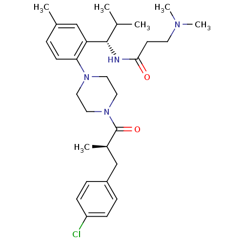 Chemical structure of BindingDB Monomer ID 50224181