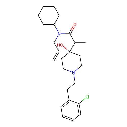 Chemical structure of BindingDB Monomer ID 50224319