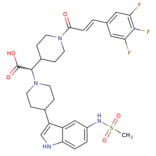 Chemical structure of BindingDB Monomer ID 50224524
