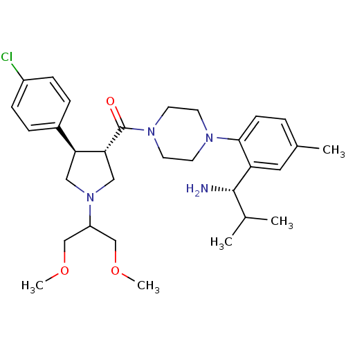 Chemical structure of BindingDB Monomer ID 50224651