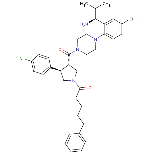 Chemical structure of BindingDB Monomer ID 50224665
