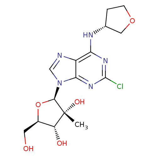Chemical structure of BindingDB Monomer ID 50224764