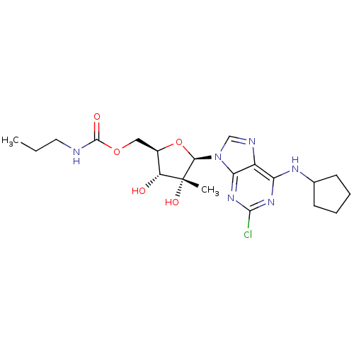 Chemical structure of BindingDB Monomer ID 50224765