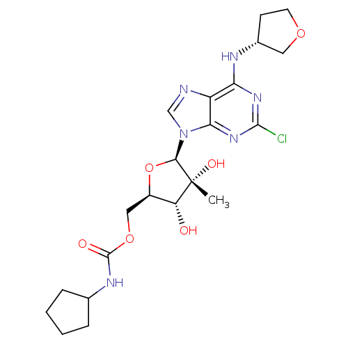 Chemical structure of BindingDB Monomer ID 50224786