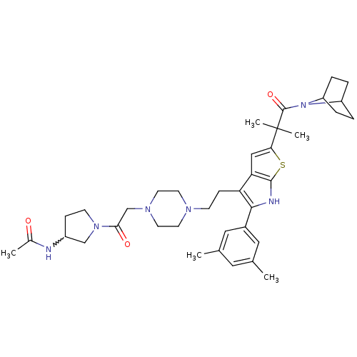 Chemical structure of BindingDB Monomer ID 50225083