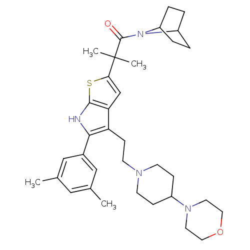 Chemical structure of BindingDB Monomer ID 50225095