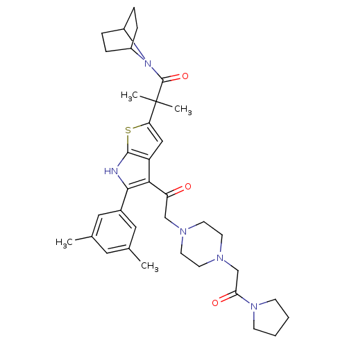 Chemical structure of BindingDB Monomer ID 50225100