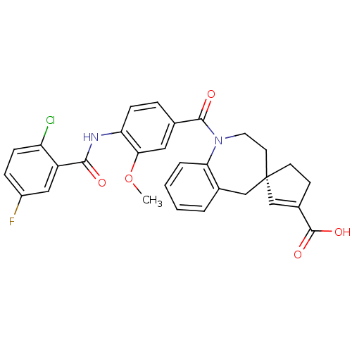 Chemical structure of BindingDB Monomer ID 50225163