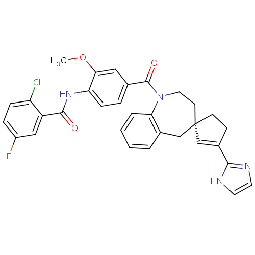 Chemical structure of BindingDB Monomer ID 50225165
