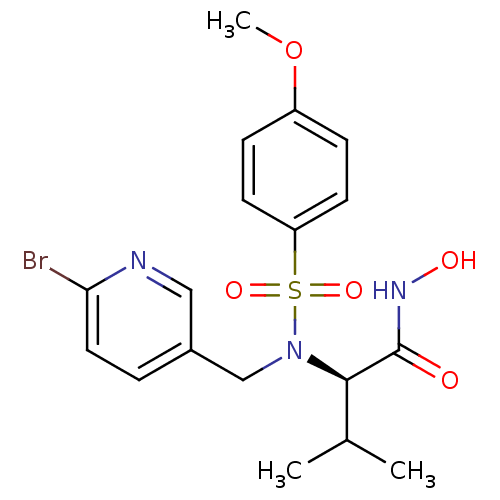 Chemical structure of BindingDB Monomer ID 50225409