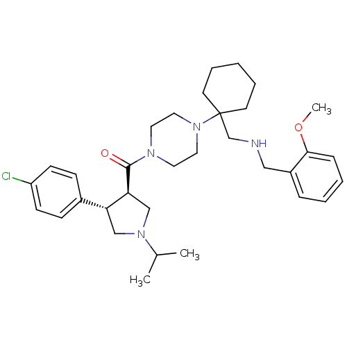 Chemical structure of BindingDB Monomer ID 50225590
