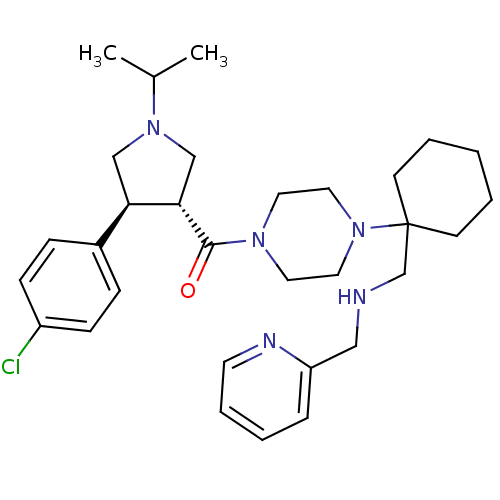 Chemical structure of BindingDB Monomer ID 50225595