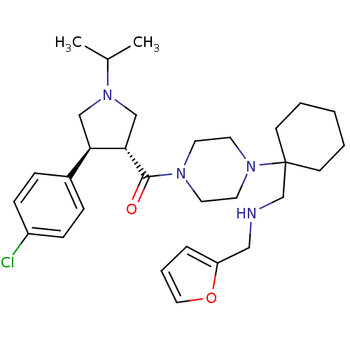 Chemical structure of BindingDB Monomer ID 50225645
