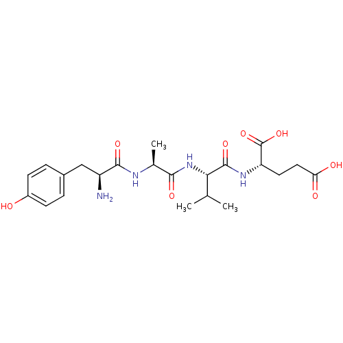 Chemical structure of BindingDB Monomer ID 50226170