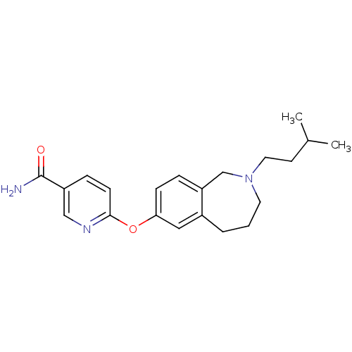 Chemical structure of BindingDB Monomer ID 50226244