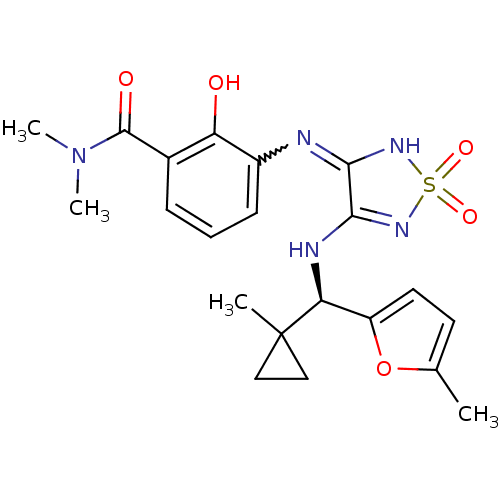 Chemical structure of BindingDB Monomer ID 50226994