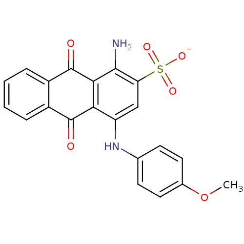 Chemical structure of BindingDB Monomer ID 50227023