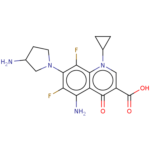 Chemical structure of BindingDB Monomer ID 50227274