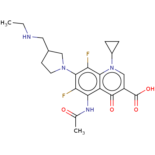 Chemical structure of BindingDB Monomer ID 50227276