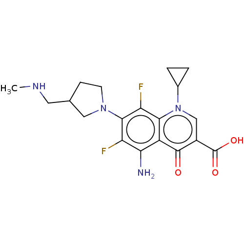 Chemical structure of BindingDB Monomer ID 50227282